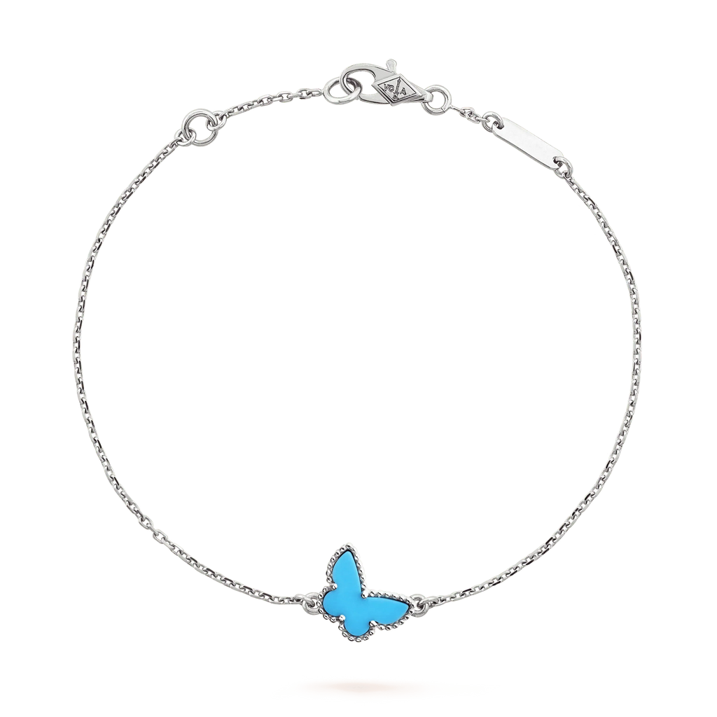 ¡®Imperial¡¯BUTTERFLY TURQUOISE BUTTERFLY BRACELET SILVER