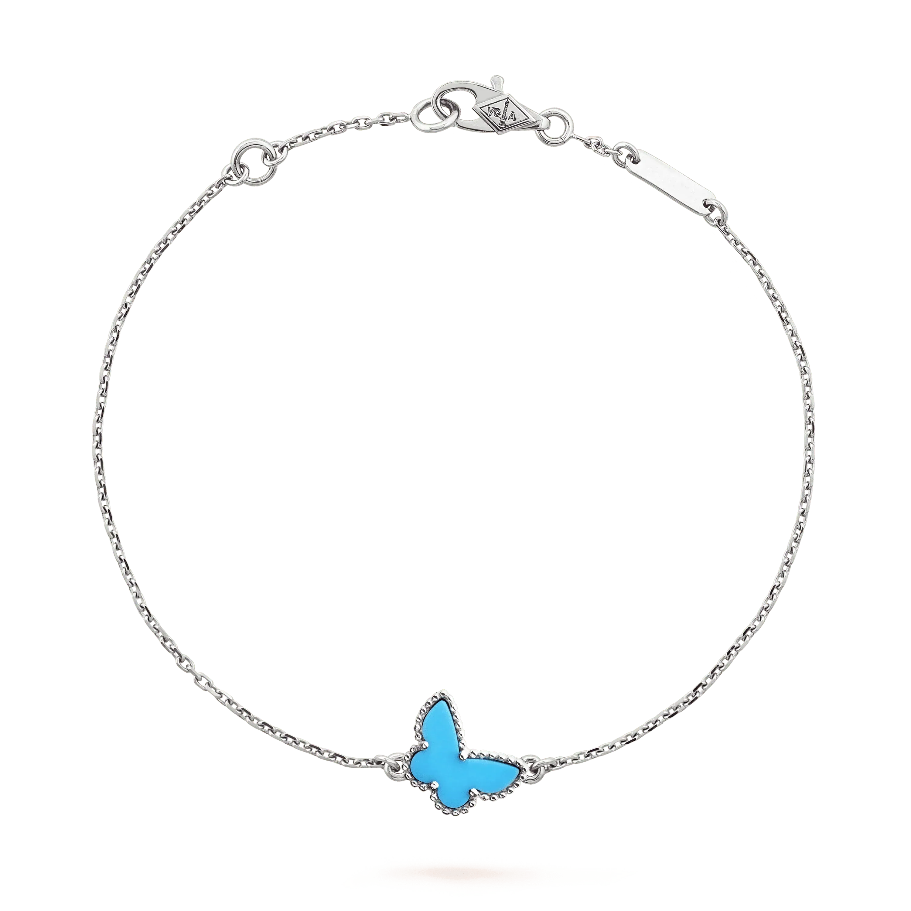 ¡®Imperial¡¯BUTTERFLY TURQUOISE BUTTERFLY BRACELET SILVER