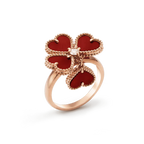 ¡®Imperial¡¯SWEET CLOVER CARNELIAN RING
