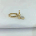 ¡®Imperial¡¯SWEET CLOVER WHITE MOP RING