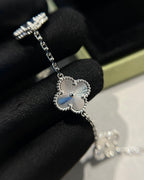 ¡®Imperial¡¯CLOVER SILVER 5 MOTIFS BRACELET